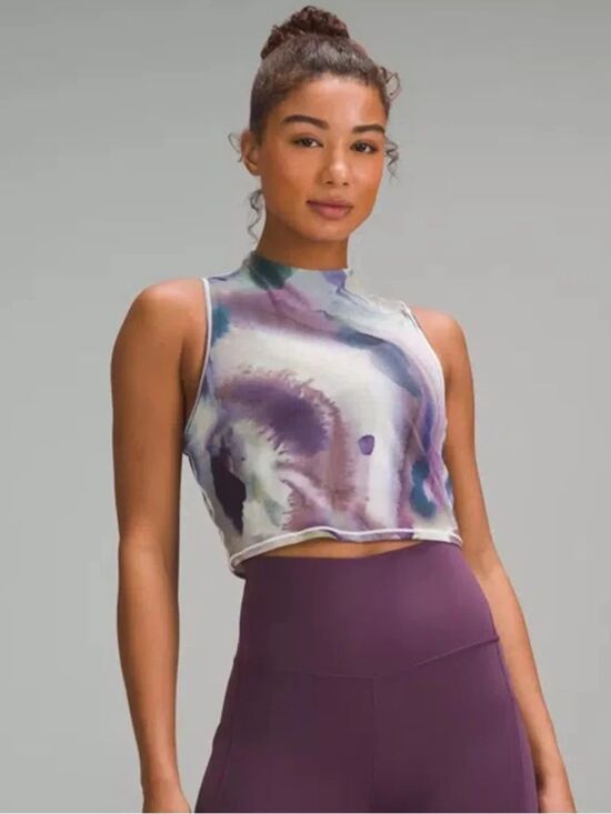 Tops - Lululemon keyhole mesh tank